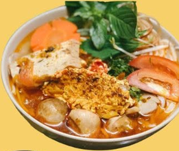Vegetarian Crab Paste Vermicelli Soup (Bún riêu chay)