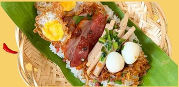 Savory Sticky Rice (Xôi mặn)